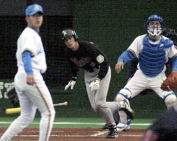 Omura doubles off Matsuzaka in Pacific League opener